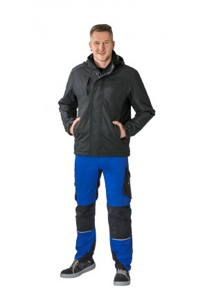 NORIT Herren Winterjacke 6430 schwarz