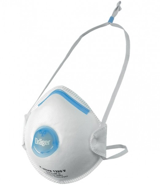 Partikelmaske X-plore 1320 V FFP2 mit Ventil, VE = 10 Stück