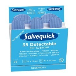 Nachfüllung für SALVEQUICK SR6735 detektabel