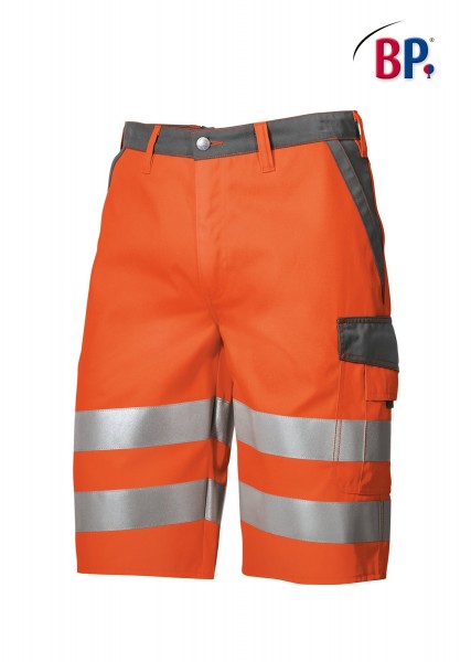 Warnschutz Short 2014-845-8553 warnorange/dunkelgrau, Gr.