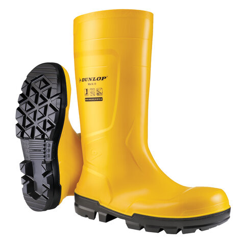 Schutzstiefel Dunlop WORK-IT FULL SAFETY, gelb S5