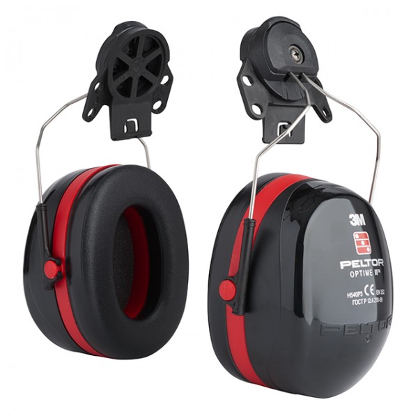 3M Kapselgehörschutz Peltor Optime III H540P3E Helmbefestigung, SNR 34dB