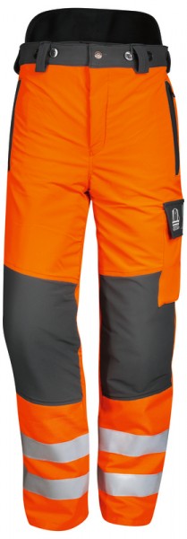Warn-Forstschutz-Bundhose STRETCH 8-4650 leuchtorange/grau