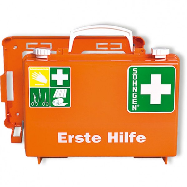 Erste-Hilfe-Koffer Quick-CD DIN13157, orange