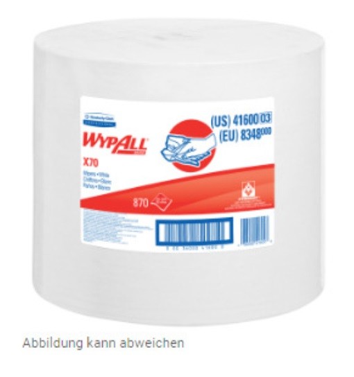 WYPALL* X70 Wischtücher Großrolle 8384