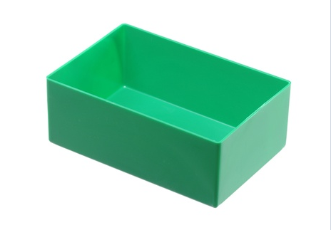 Einsatzbox grün, 108x162x63